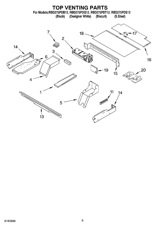 Diagram for RBD275PDQ12