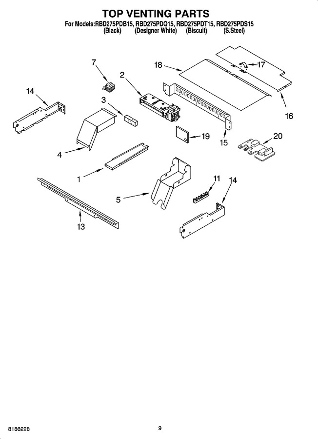 Diagram for RBD275PDT15