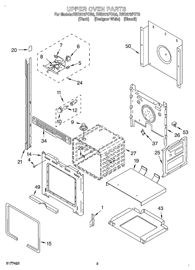 Diagram for RBD275PDQ8