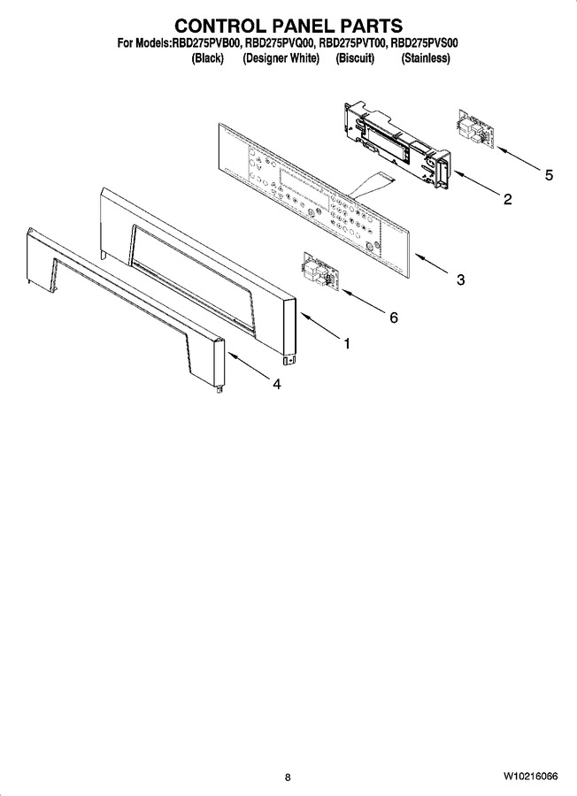 Diagram for RBD275PVQ00