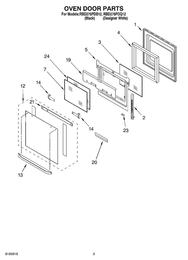 Diagram for RBD276PDQ12