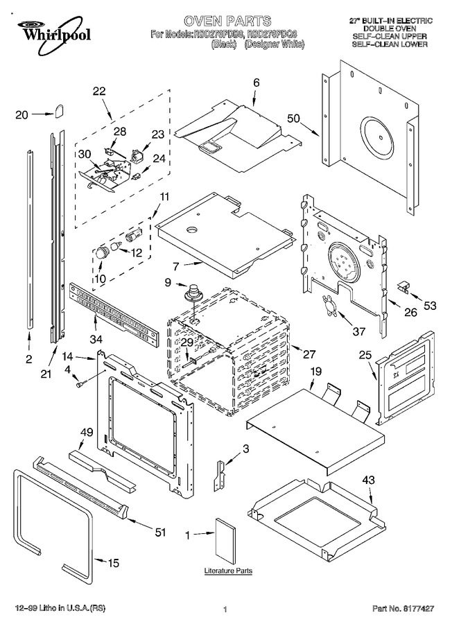 Diagram for RBD276PDQ8