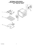 Diagram for 05 - Internal Oven Parts