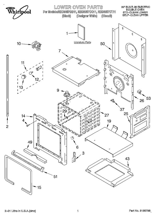 Diagram for RBD305PDT11