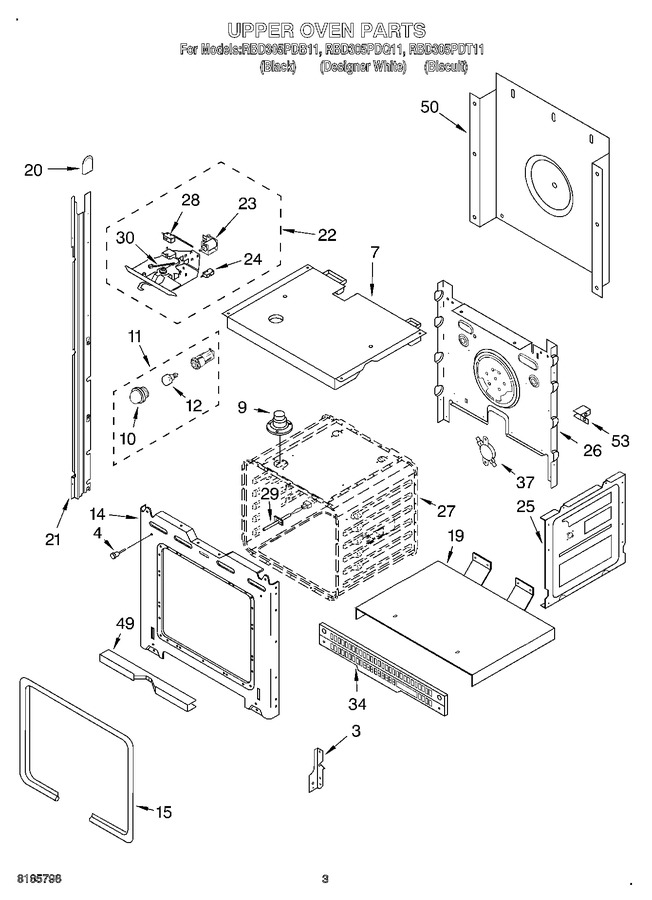 Diagram for RBD305PDQ11