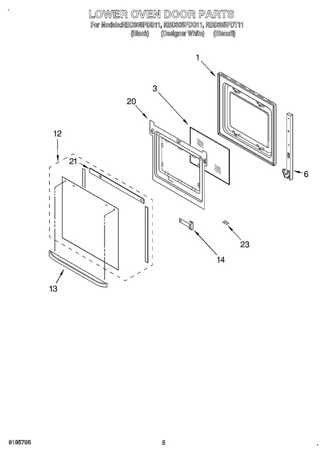 Diagram for RBD305PDQ11