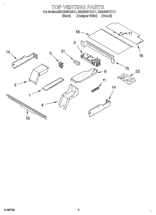 Diagram for RBD305PDQ11