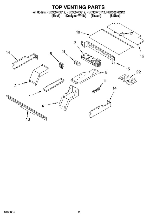 Diagram for RBD305PDQ12