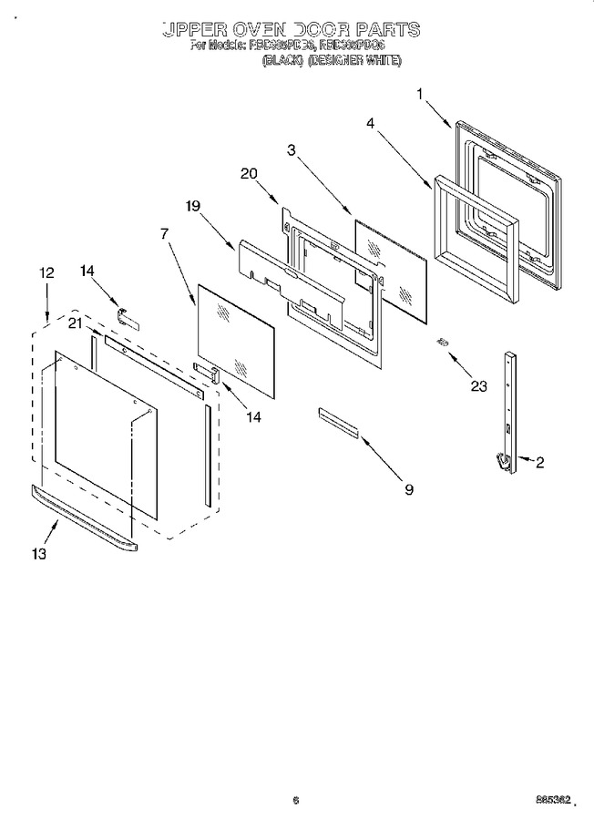 Diagram for RBD305PDQ6
