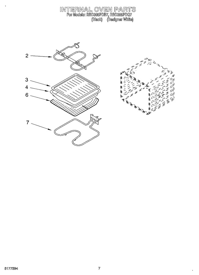 Diagram for RBD305PDQ7