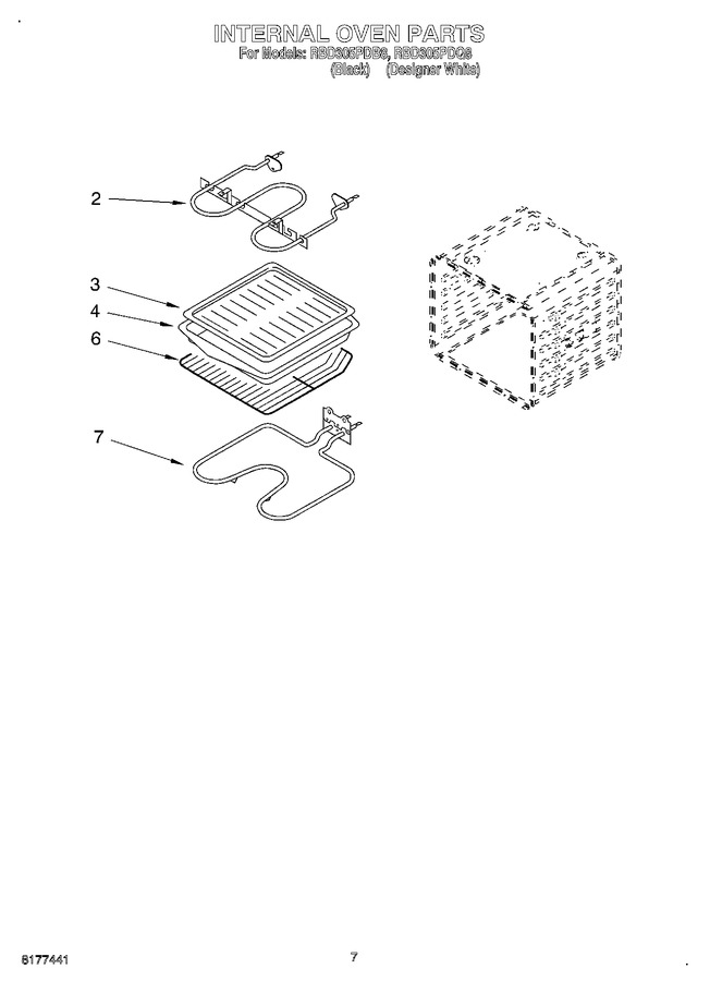 Diagram for RBD305PDQ8