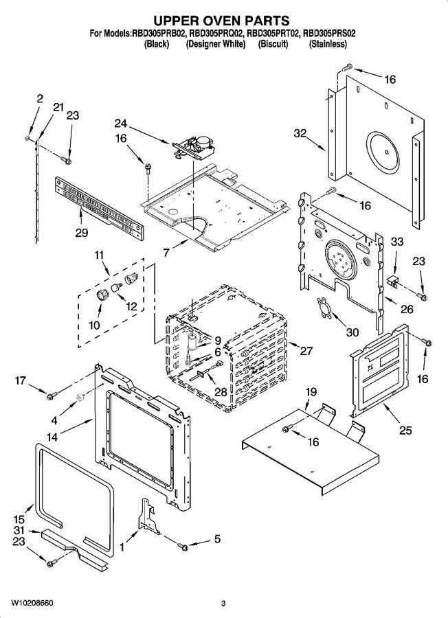 Diagram for RBD305PRT02