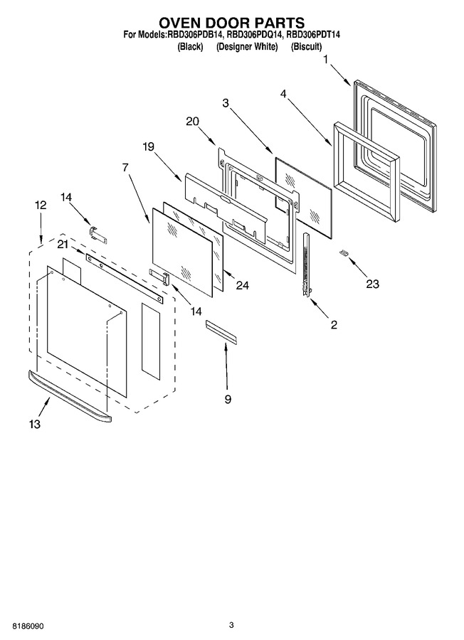 Diagram for RBD306PDQ14