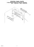 Diagram for 02 - Control Panel Parts
