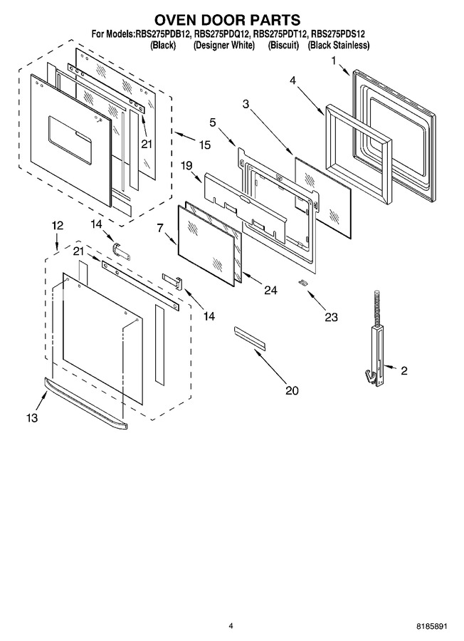 Diagram for RBS275PDS12