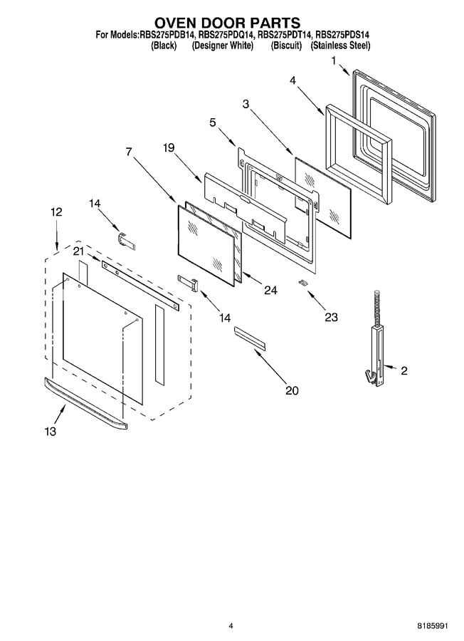 Diagram for RBS275PDS14