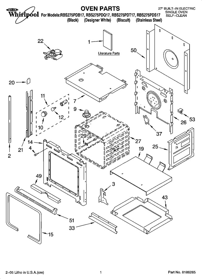 Diagram for RBS275PDS17
