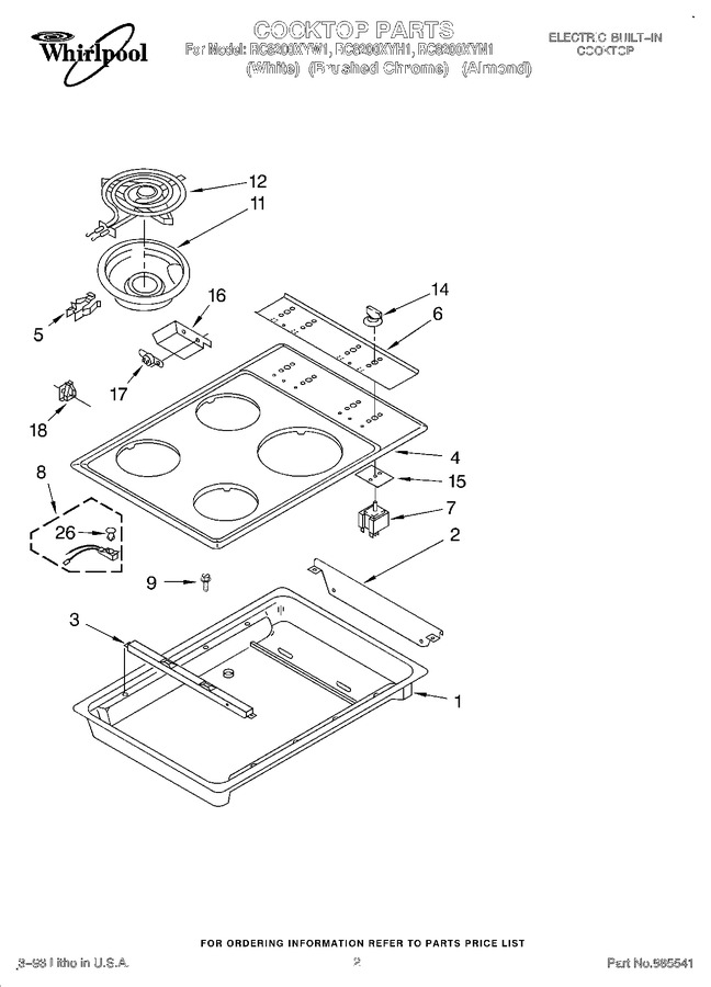 Diagram for RC8200XYH1
