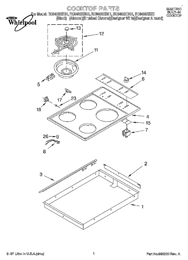 Diagram for RC8400XBN1