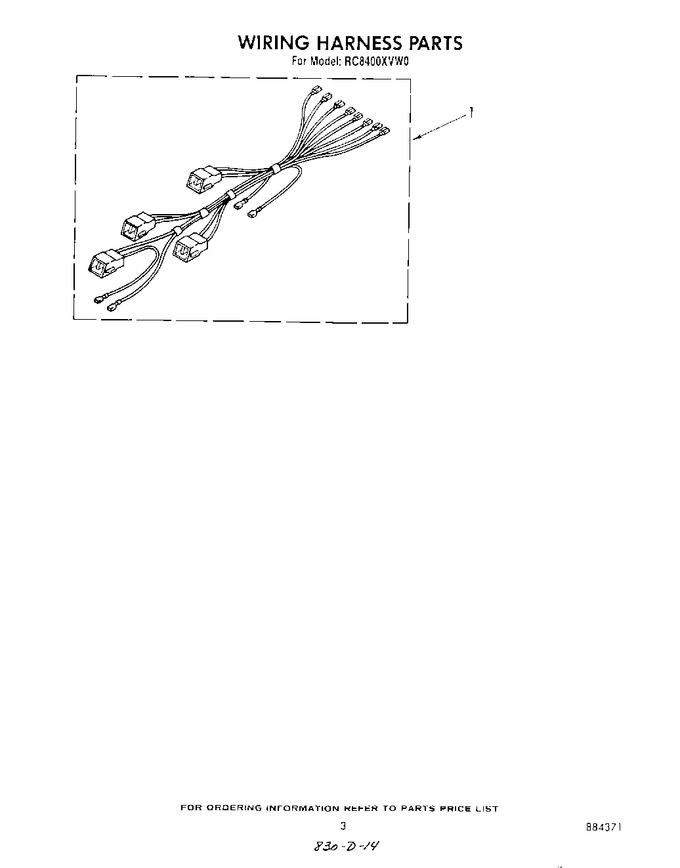 Diagram for RC8400XVW0