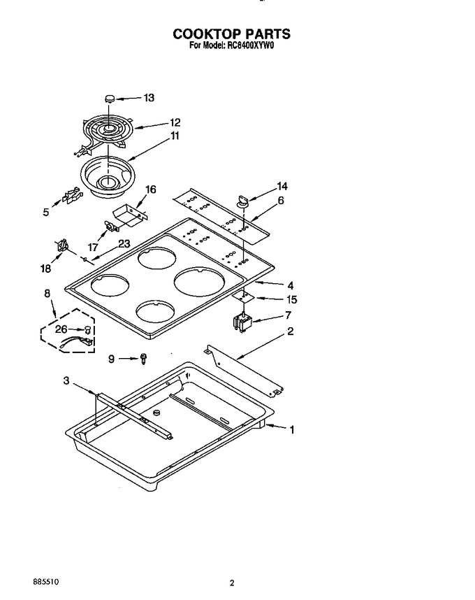 Diagram for RC8400XYH0