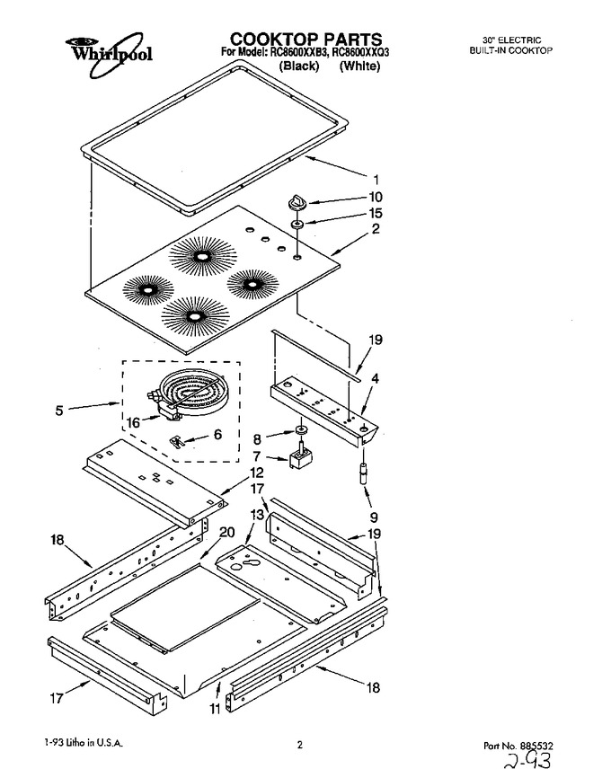 Diagram for RC8600XXQ3