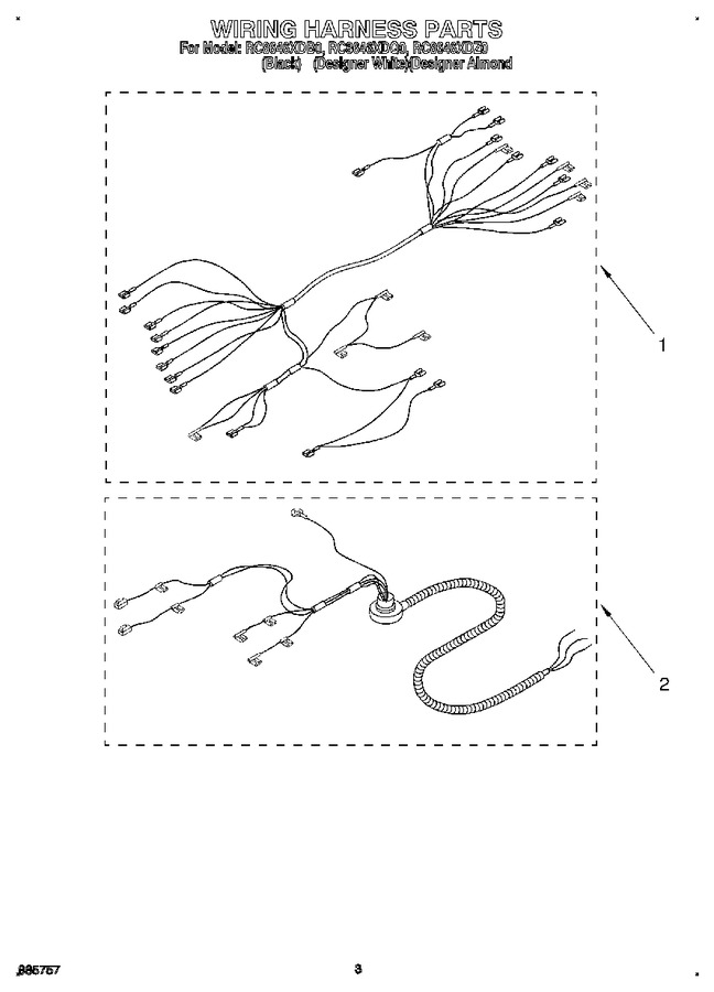 Diagram for RC8646XDQ0