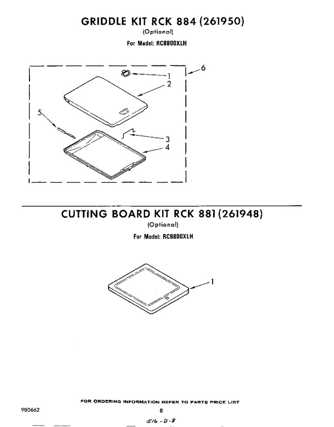 Diagram for RC8800XLH