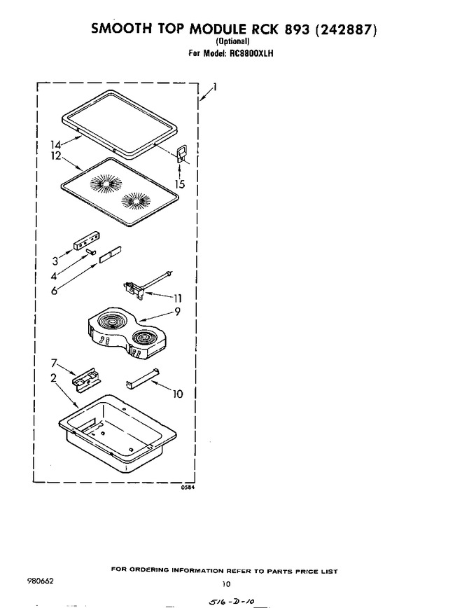 Diagram for RC8800XLH