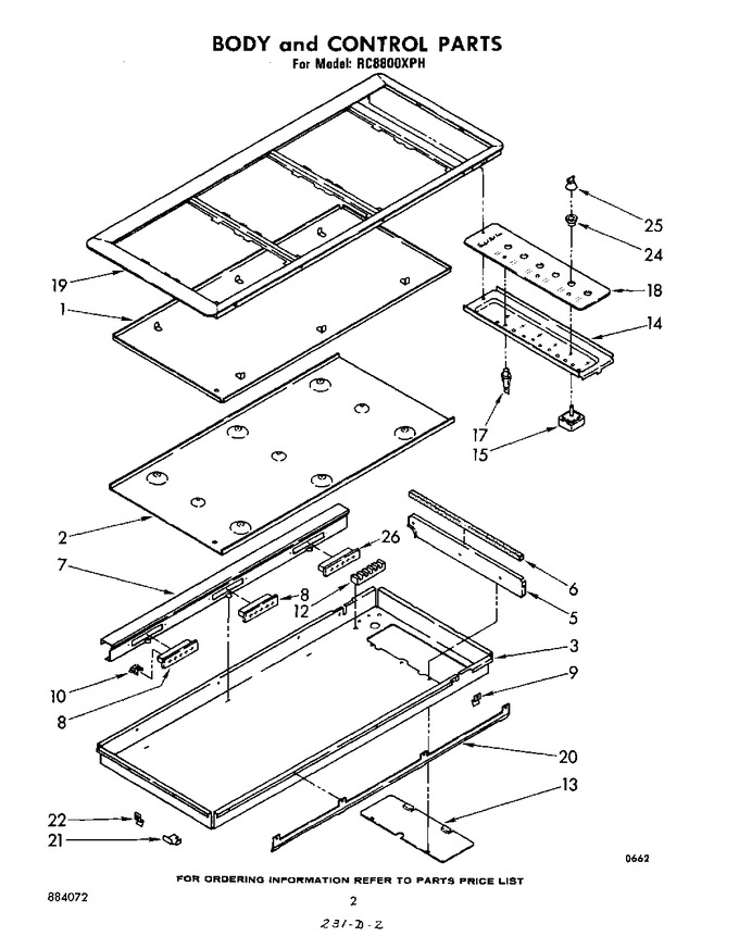 Diagram for RC8800XPH