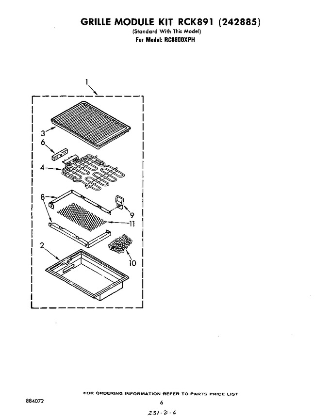 Diagram for RC8800XPH