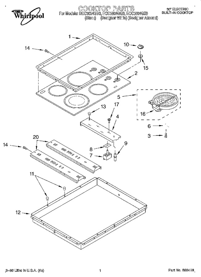 Diagram for RCC3024GZ0