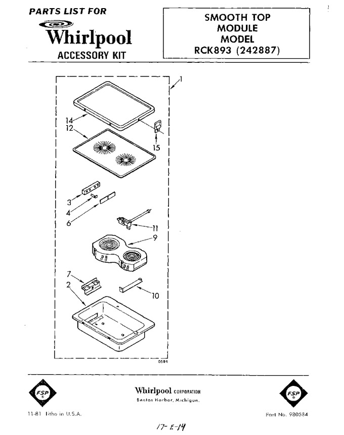Diagram for RCK893