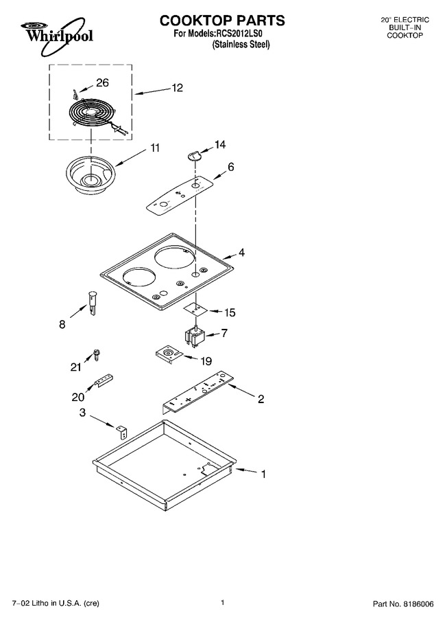 Diagram for RCS2012LS0