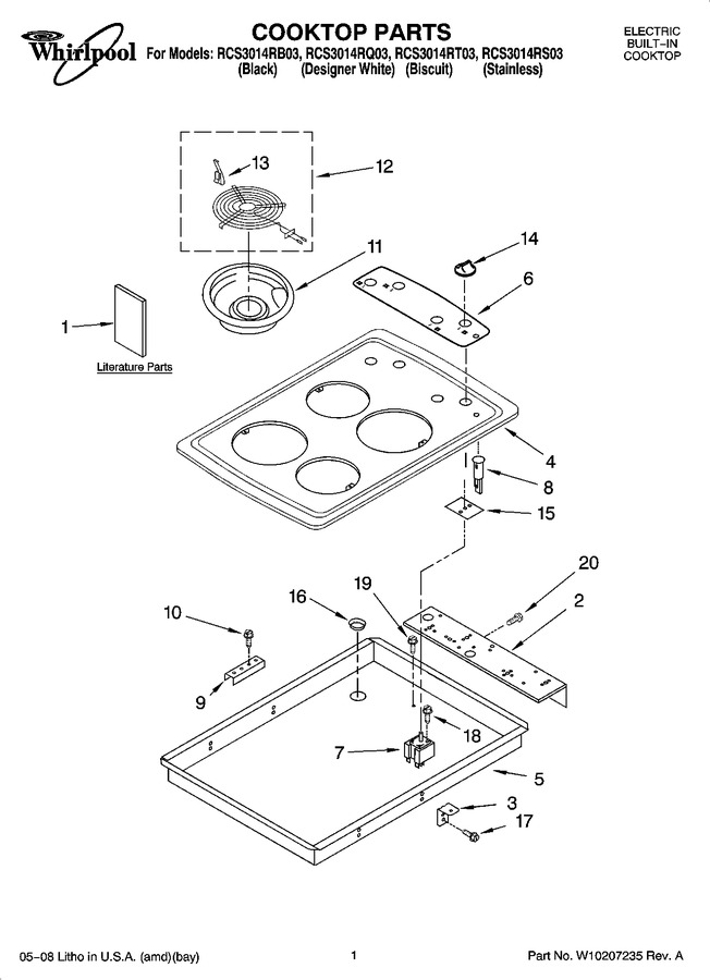Diagram for RCS3014RT03