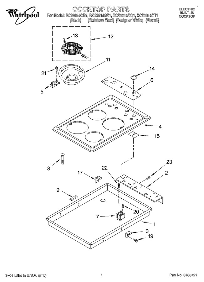 Diagram for RCS3614GT1
