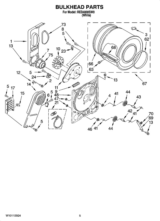 Diagram for RED4000SW0