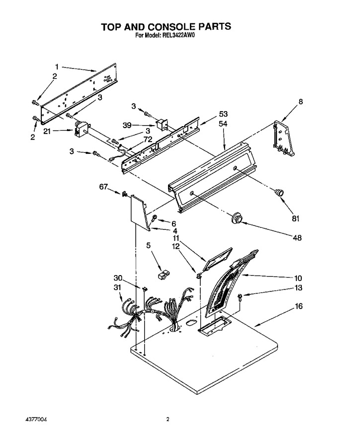 Diagram for REL3422AL0