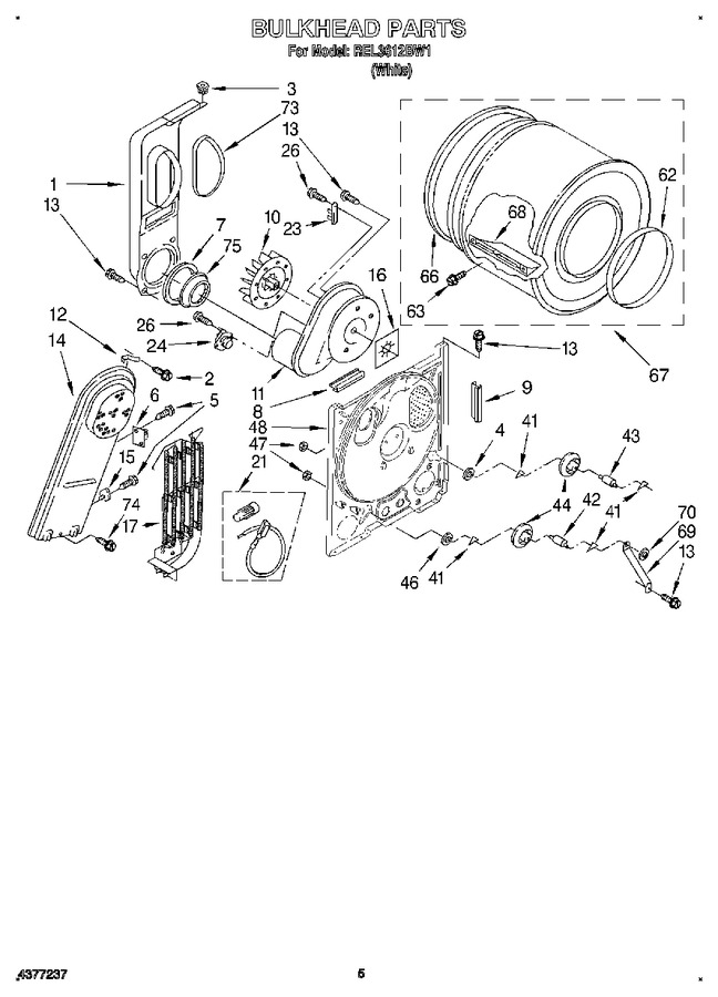 Diagram for REL3612BW1