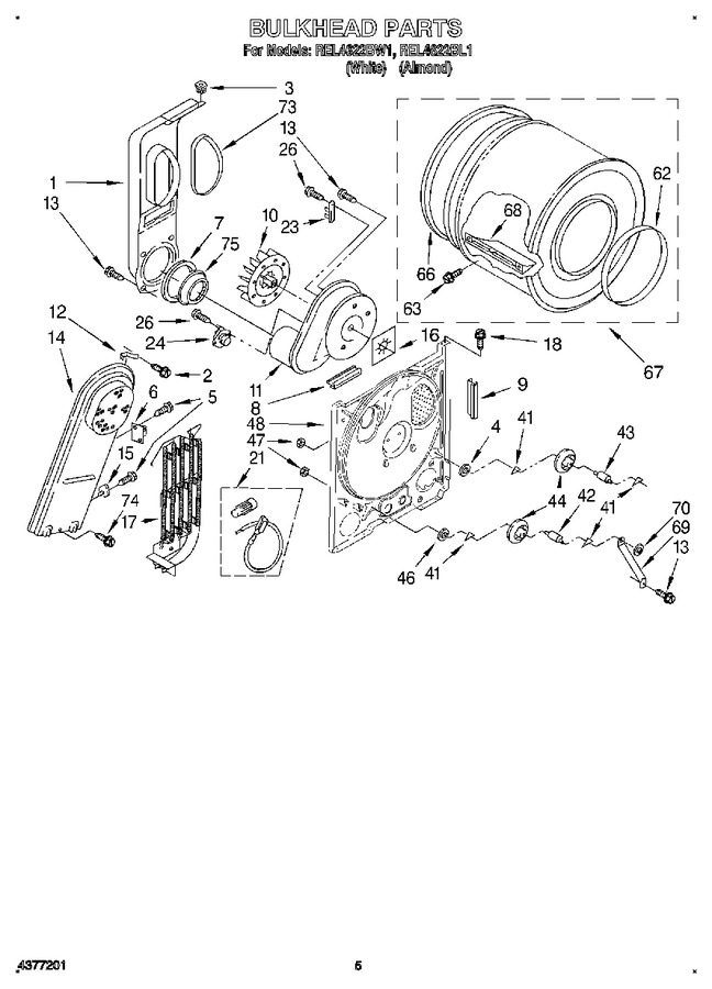 Diagram for REL4622BW1