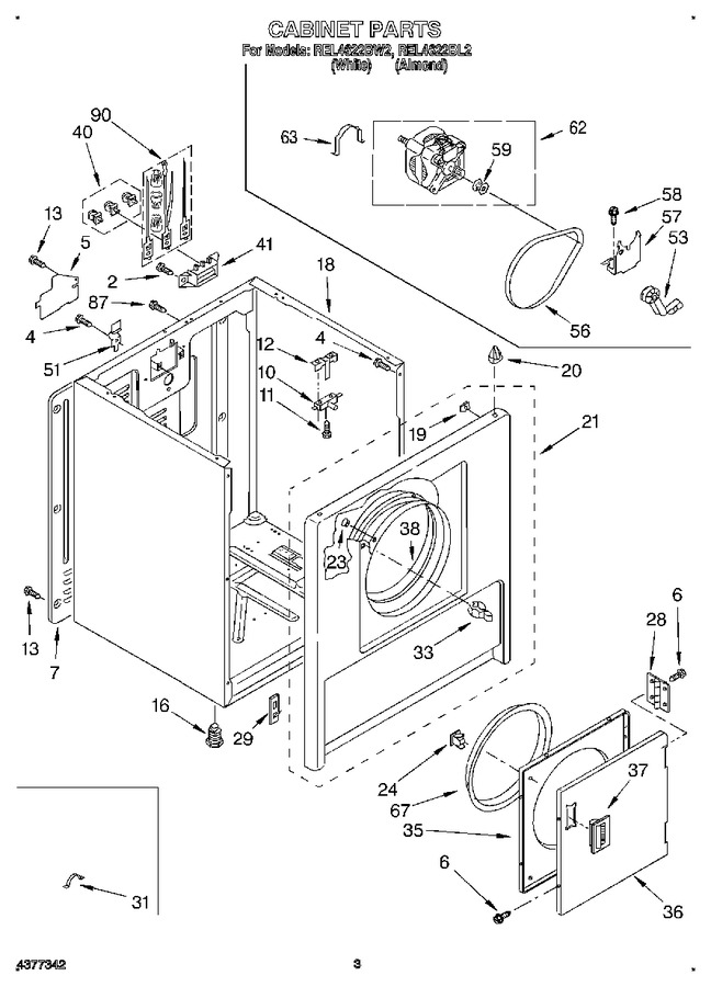 Diagram for REL4622BL2