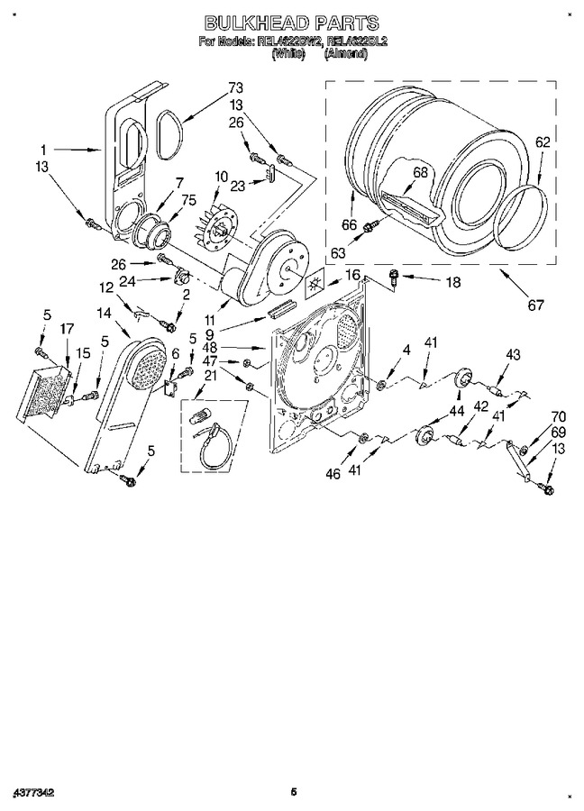 Diagram for REL4622BL2