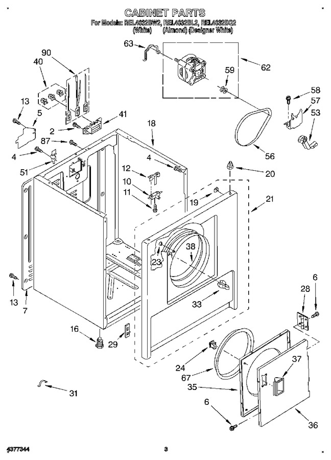 Diagram for REL4632BW2