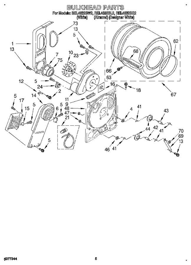Diagram for REL4632BW2