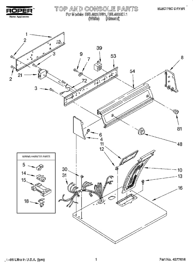 Diagram for REL4632DL1