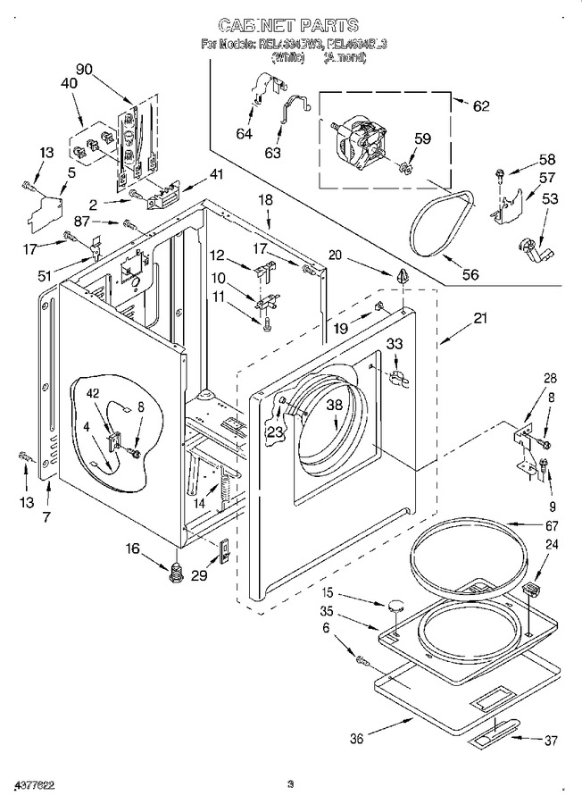 Diagram for REL4634BL3