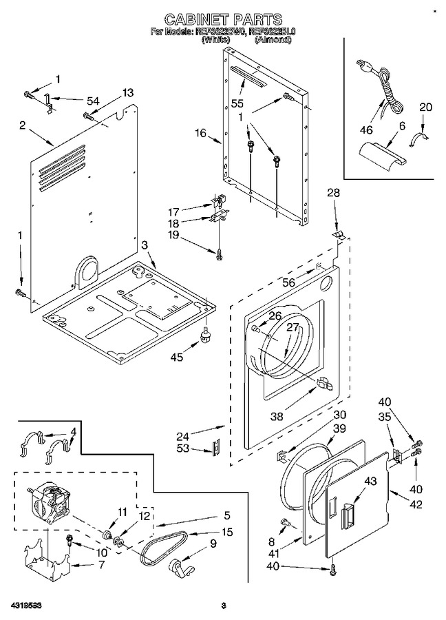 Diagram for REP3622BW0