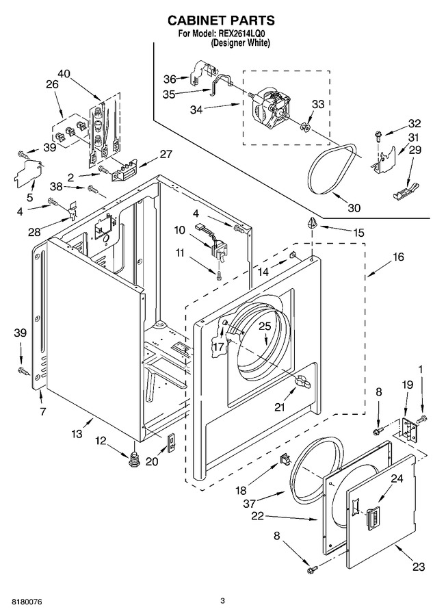 Diagram for REX2614LQ0
