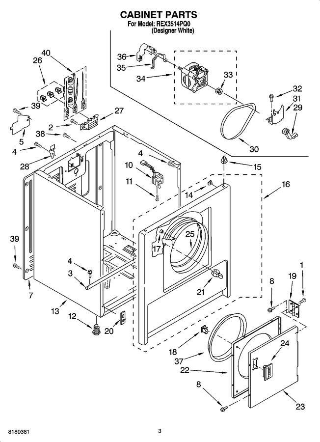 Diagram for REX3514PQ0