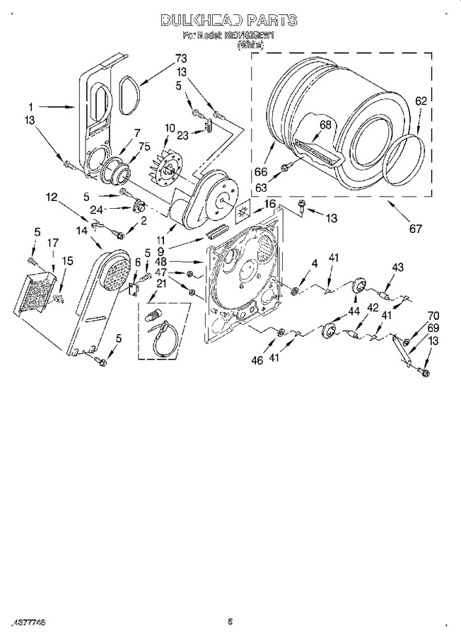 Diagram for REX4625EW1